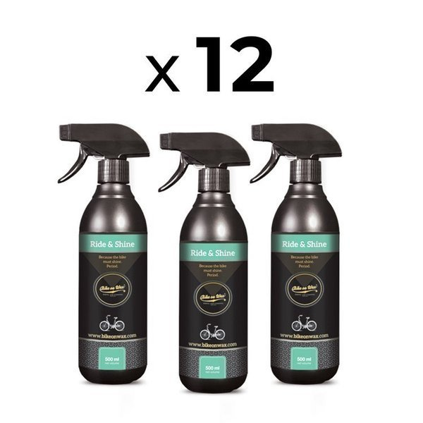 Bike on Wax - Ride&Shine - atomizer 500 ml - pack 12 pcs.