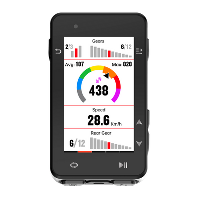 IGP Licznik GPS IGS630S z uchwytem M80 + Lampa tylna TL30