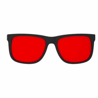 SH+ Okulary RG 3090 BLACK MATT Revo RED