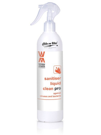Bike on Wax - SANITIZER LIQUID CLEAN PRO 300 ML TRIGGER PŁYN CZYSZCZĄCY WORKER WALKER