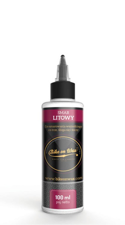 Bike on Wax - Smar litowy - 100 ml - opakowanie zbiorcze 12 szt.