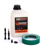 Trezado Tubeless Ready KIT, black valves 60 mm