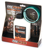 Trezado Tubeless Ready KIT, orange valves, 26 mm