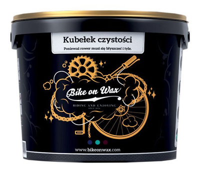 Bike on Wax - Kubełek czystości