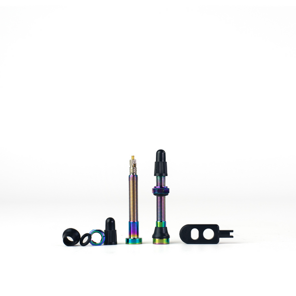 Trezado Schrader Tubeless Valves black - 2 psc.