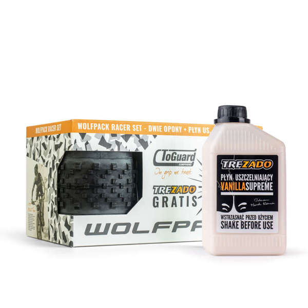 2 x Wolfpack Gravel Speed 700x40c + Trezado 500 ml GRATIS!!!