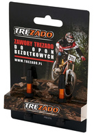 WYCOFANE Trezado valves for tubeless, orange, 2pcs.