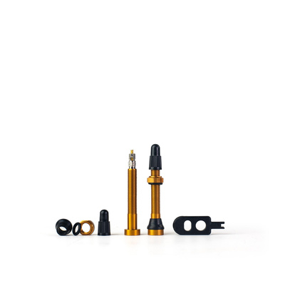 Trezado Schrader Tubeless Valves black - 2 psc.