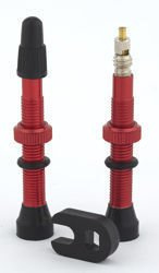 WYCOFANE Trezado valves for tubeless, red, 2pcs.